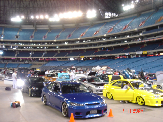 Some of the show cars.