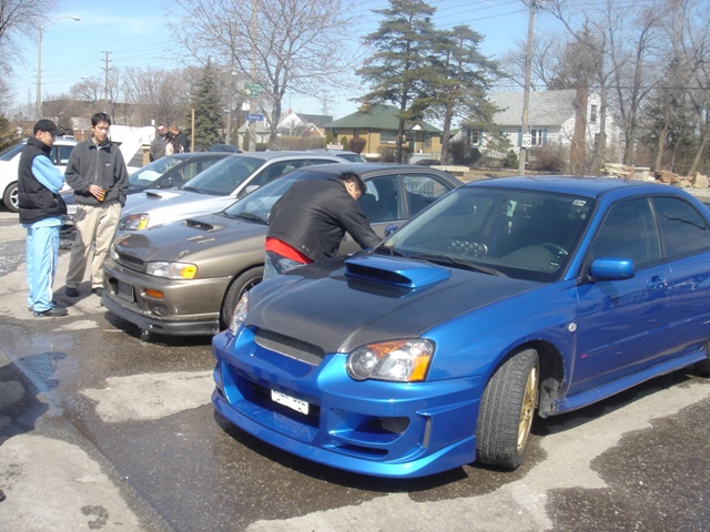 Some pics of the Subaru crew from TSC that was here for the sale event.