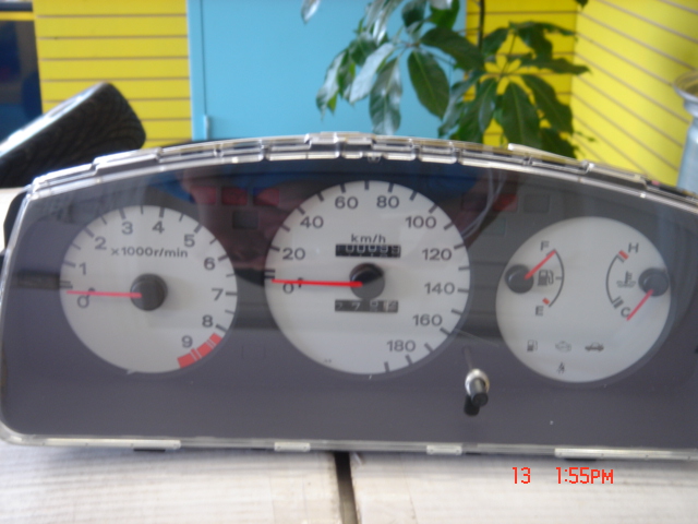 GU5001-2 - JDM 92-95 EG Civic SIR white face gauge cluster. All SOLD OUT! Please call to order.