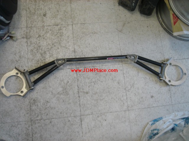 BR22003 - JDM Impreza STI Version 6 front carbon fiber strut bar, fits 93-01 Imprezas, 97-01 Foresters and 95-99 Legacys.