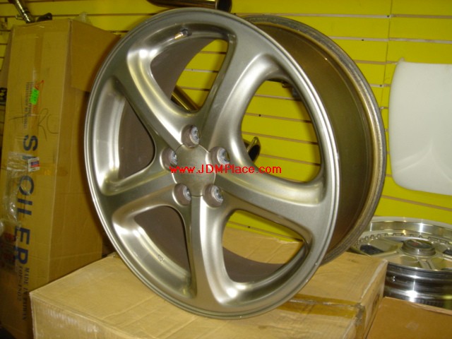 RI23003 - JDM Subaru BE/BH Legacy B4 wheels, 17x7 +53 offset in bronze colour. will clear subaru 4/2 pot brakes (non brembos).