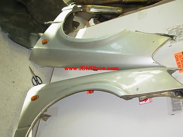 BD28001 - Rare JDM B4 Legacy front fenders with signals, fits all 00-04 Legacy models.