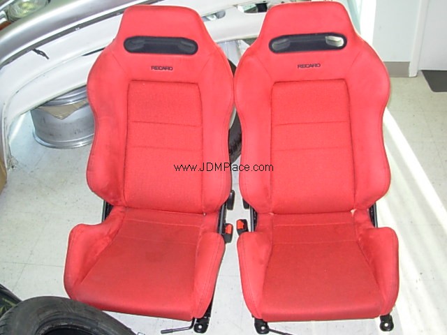 SE28002 - Rare JDM EK9 96-00 Civic Type R front Recaro seats, fits all 96-00 Civic models.