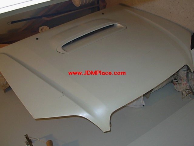 BD30011 - Rare JDM B4 Legacy E Tune edition aluminum hood with scoop for 00-04 Legacy sedan or wagon. Perfect for swapped cars.