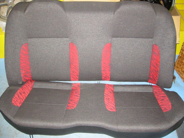 SE10002 - JDM Impreza WRX red rear seats for 93-01 Imprezas.