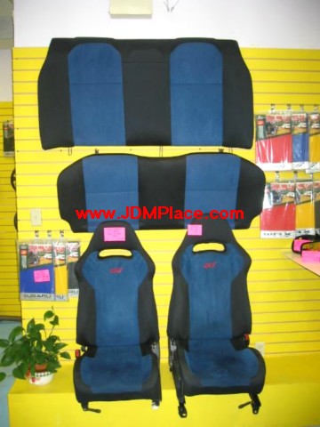 SE2001 - JDM GDB STI Impreza Version 7, front and rear seats. fits all 02-04 Imprezas sedans.