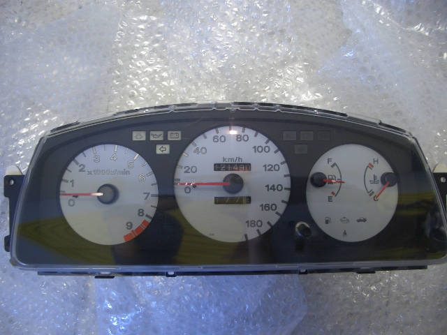 GU170002 - JDM 92-95 EG Civic SIR white face gauge cluster.