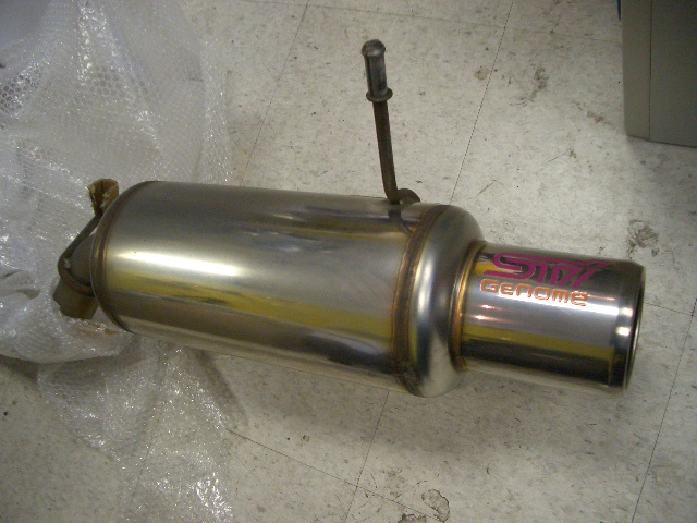 EX170002 - Rare JDM STI Genome exhaust for 02-06 Impreza WRX or STI.