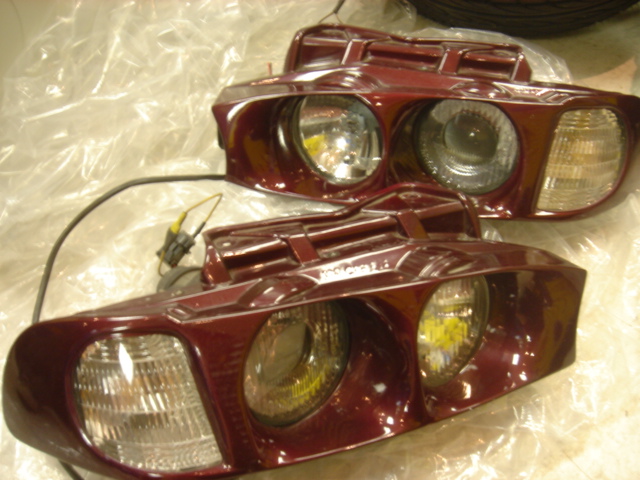 LI130002 - Rare JDM BG/BD (96-00) Legacy Morettes projector headlights.