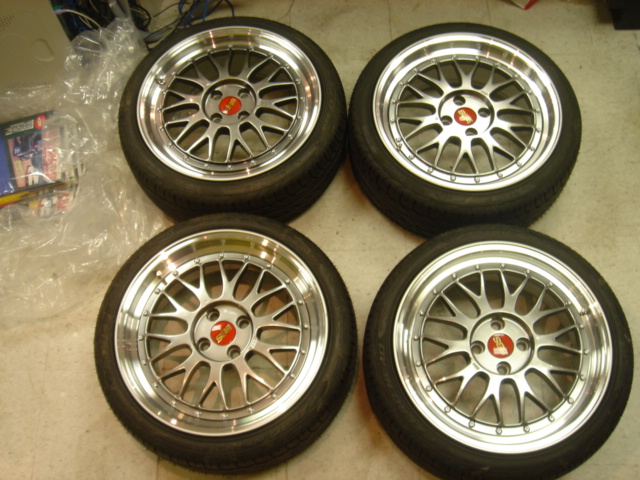 RI130001 - Ultra rare brand new BBS LM, 4x100 17